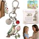 thumbnail image 3 of Hummingbird Keychain for Mom Meaningful Gift, Floral Enamel Pendant for Purse Backpack, Inspirational Resilience Charm for Women, Love Filled Keepsake for Mother, 3 of 9