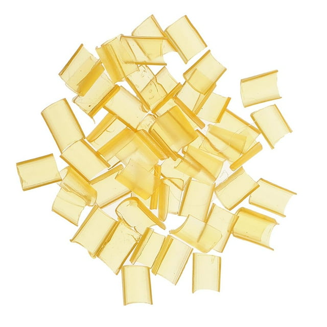 50 PCS Keratin Extension Fusion Tips Manicure Rebond Yellow