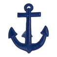 thumbnail image 2 of DII Decorative Cast Iron Wall Hook Collection, Blue Anchor, 2 of 3