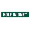 thumbnail image 1 of Trou dans une Rue Signe Golfeur Clubs de Golf Boules Amant Indoor/Outdoor Â 36" de Large, 1 of 4