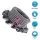 thumbnail image 3 of Bufanda de invierno para bebés y niñas, bufandas, pañuelos para niños pequeños encantadores, 3 of 5
