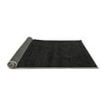 thumbnail image 2 of Ahgly Company Indoor Round Solid Gray Modern Area Rugs, 6' Round, 2 of 4