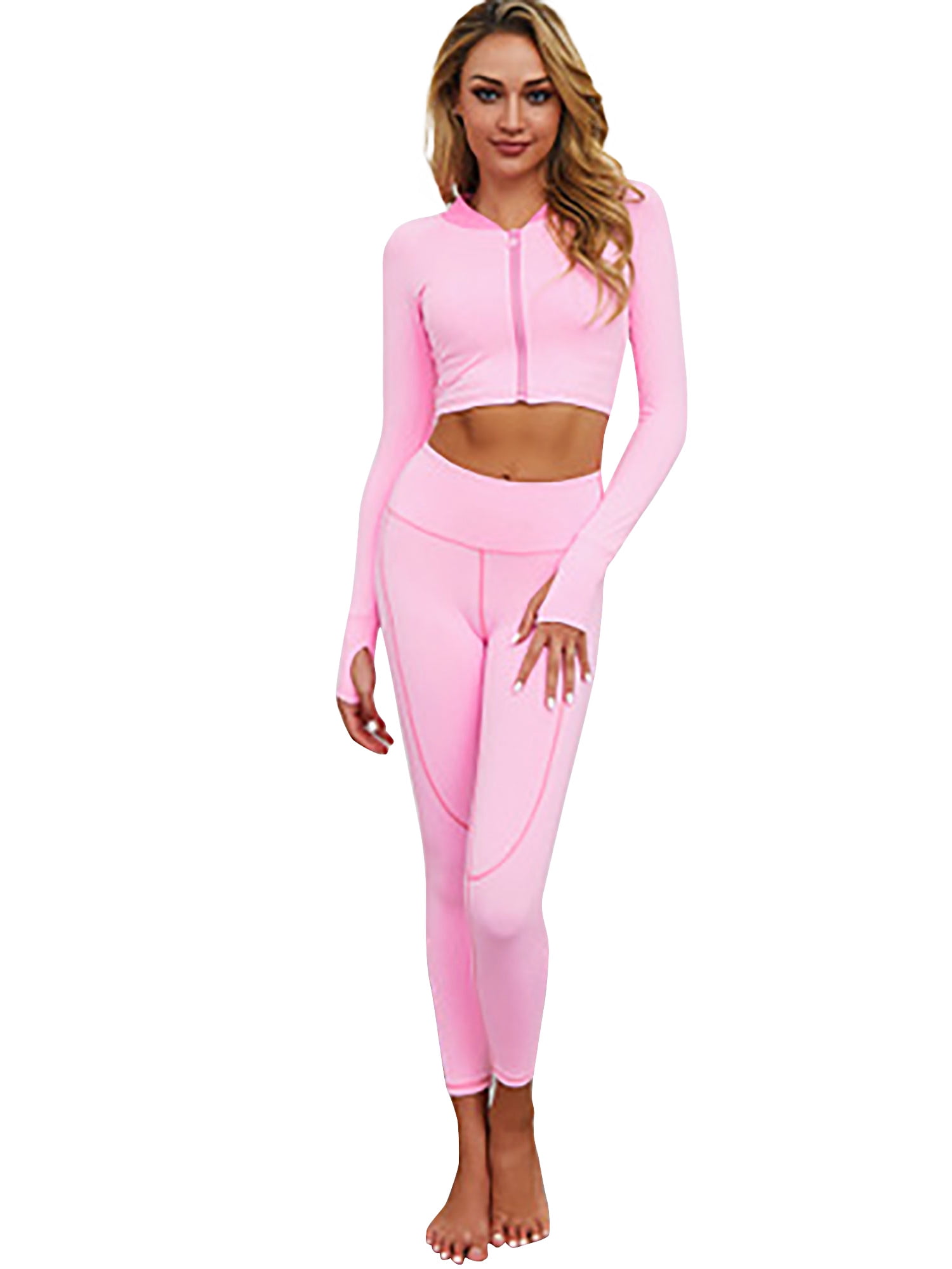 Simple Pink workout gear for Burn Fat fast