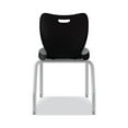 thumbnail image 2 of HON HSS4L-18B.E.ON.PLAT 19.5 in. x 19.63 in. x 31 in. SmartLink Four-Leg Chair - Onyx Seat/Base (4/Carton), 2 of 8