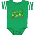 thumbnail image 3 of Inktastic Happy St. Patrick's Day Shamrock Train Boys or Girls Baby Bodysuit, 3 of 5