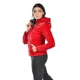 thumbnail image 2 of Chamarra doble vista con capucha Roman Fashion /Juvenil, 7235 (Rojo) rojo M, 2 of 5