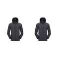 thumbnail image 3 of Qarigey Chaqueta de protección solar a prueba de viento unisex abrigo con capucha ropa XL negro Type2 NO2 Qarigey CBP224559, 3 of 5