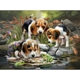 thumbnail image 1 of Rompecabezas Ceaco Tom Wood Baby Beagle Brothers 300 piezas, 1 of 9