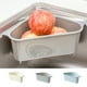 thumbnail image 4 of Bearachild Colador Triangular para fregadero de cocina, escurridor de frutas y verduras, cesta con ventosa, estante de esponja, estante de almacenamiento Organizadores de utensilios de cocina beige Bearachild HA2883-01B, 4 of 6
