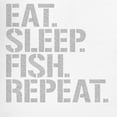 thumbnail image 3 of CafePress - Eat Sleep Fish Repeat Pajamas - Men's Light Loose Fit Cotton Pajama Set, 3 of 7