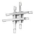 thumbnail image 1 of Dainolite Francesca 8-Light 24W Metal Wall Sconce in Polished Chrome, 1 of 1