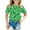 Green, variant on Toddler Girl Shirts Shamrock Graphic Comfortable Short-Sleeve T-Shirt Tops Kid St. Patrick's Day Irish Pullover Tops T Shirts for Boys and Girls 6-7 Years(Beige)
