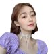 thumbnail image 3 of 1Pc Fashion Double-layer Personality Choker Necklace Lace Clavicle Necklace Collar Chokers Party Jewelry Accessories(White), 3 of 3