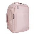 thumbnail image 5 of btL 18-inch Nylon Travel Backpack with 15-inch Laptop Sleeve, Rose Smoke, 5 of 15