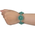 thumbnail image 3 of Goddess Simple Sensory Dimple Fidget Bracelet Toy Silicone Decompression Wristband, Stress Relief Sensory Fidgeting Game Bubble Music Bracelet Mini Flip Toy, Finger Press Kill Time (Green, 1PC), 3 of 6