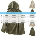 thumbnail image 3 of Wowcloth Woman's Long Sleeve Hooded Shirt, Casual Fashion with Linen-Cotton Blend, Versatile for Daily Use, 3 of 9