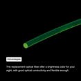 thumbnail image 5 of 5Pcs Replacement Fiber Optic Sight Rods, 6 Inch 0.06 Inch OD PMMA Bows Sights DIY Art Fluorescence Green, 5 of 5
