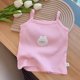 thumbnail image 3 of Camisetas sin mangas para niñas pequeñas, Tops de algodón para niños de 1 a 6 años, ropa interior para niños, camisola para niños pequeños, camiseta sin mangas de verano 2024, 3 of 5