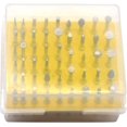 thumbnail image 3 of 50-Piece 1/8-Inch Shank Diamond Coated Rotary Burrs Set Fits Dremel Rotary Tools,Diamond Burr Set(Small Head Style), 3 of 5