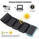 thumbnail image 2 of Cargador Solar Banco De Energía con 4 Paneles Solares, Cargador Solar Portátil De 20000 Mah Carga Rápida con Luz De Camping Linterna Sos, Brújula/Mosquetón, Sola, 2 of 5