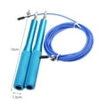 thumbnail image 4 of S SERENABLE Skipping Rope 300cm Adjustable Length Non Slip Handle Aerobic Exercises Personal Thick Light Blue, 4 of 9