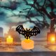 thumbnail image 4 of Set de Velas Sin Llama con Forma de Murciélago para Halloween | Plástico Amarillo | Decoración Ideal para Fiestas de Halloween | 8 X 6 X 3 Cm | 25 G | Luz Nocturna | Crea Un Ambiente Espeluznante, 4 of 6
