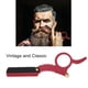 thumbnail image 4 of Peluquero vintage de borde recto peluquero clásico antideslizante para uso personal de afeitado de peluquero ANGGREK Otros, 4 of 8