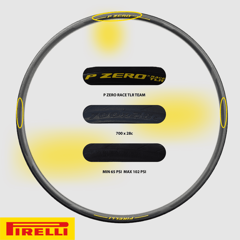Pirelli P ZERO Race Color Edition (Yellow) 28-622 (700 x 28c Pirelli P ZERO Race Color Edition (Yellow) 28-622 (700 x 28c