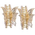 thumbnail image 1 of Bangcool Pinces à Cheveux Papillon 2PCS Strass Faux Cheveux de Perle Pinces à Cheveux Pinces à Cheveux, 1 of 10