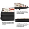thumbnail image 5 of Bingfone Cartoon Mushrooms Laptop Sleeve Case 13 Inch, 360° Protective Computer Carrying Bag, 5 of 9