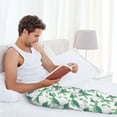 thumbnail image 6 of Picia Sea Turtle Mens Soft Woven Cotton Elastic Waistband Sleep Pajama Pant Lounge Sleep Pant With Pockets And Drawstring-Small, 6 of 9