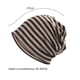 thumbnail image 2 of Gorro holgado de algodón orgánico - Gorro de quimioterapia para mujer Gorro hipster japonés para hombre - Gorro holgado para dormir, 2 of 5