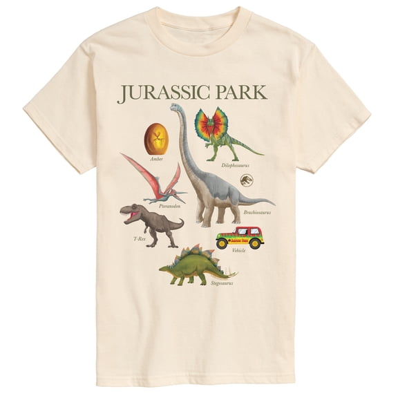 Jurassic Park - Movie Icons Short Sleeve Graphic T-Shirt