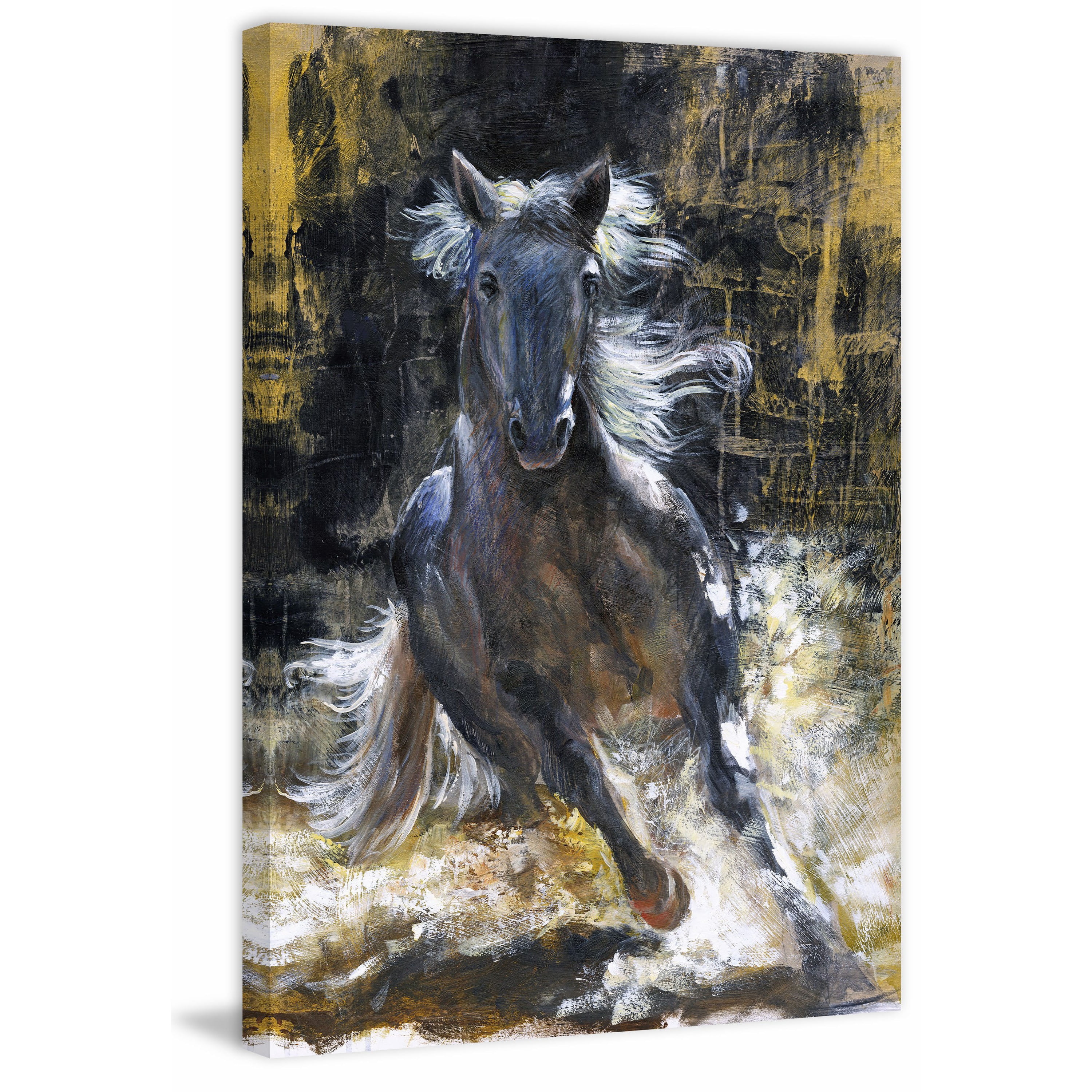 "Legend" Painting Print on Wrapped Canvas