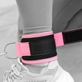 thumbnail image 2 of Tobilleras 1 pieza Cable Correas para el tobillo Ejercicios para las piernas Anillo en D ajustable Puños protectores para el tobillo JShteea El nuevo, 2 of 8