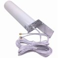 thumbnail image 1 of 3G 4G LTE Outdoor Antenna with 5m Double CRC9/TS9/SMA Connector for 3G 4G Router Modem, 1 of 5
