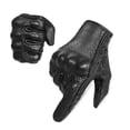 thumbnail image 1 of Guantes de moto Superbike G01 de piel con dedos completos para hombre, 1 of 7