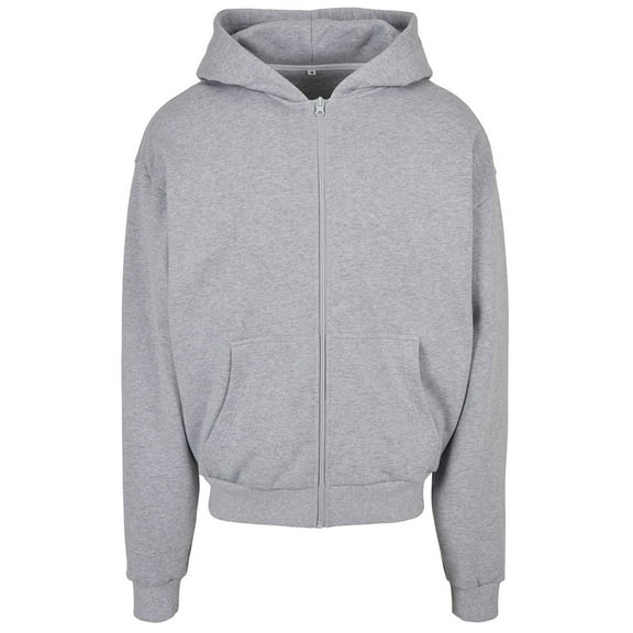 Build Your Brand Mens Ultra Heavyweight Full Zip Hoodie