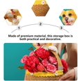 thumbnail image 5 of Puppy Statue with Basket Key Sundries Storage Box Table Dog Resin Home Decoration Statue Outdoor Decor Garden Succulent Flower Pot Yellow, 5 of 5