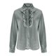 thumbnail image 3 of Uootdi Plus Size Sequin Tops for Women Sparkly Glitter Bow Crewneck Long Sleeve Shirts Evening Party Night Top Going Out Pullover Gift, 3 of 6