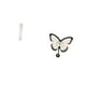 thumbnail image 5 of Pantalla De Lámpara De Pie Para Sala De Estar Y Reloj De Pared Con Mariposas, Acrílico, Anti-tictac, Cubierta Decorativa Para Oficina, Comedor, Habitación Infantil, Decoración De Estilo, 5 of 8