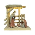 thumbnail image 4 of Kokiya Christmas Nativity Scene Statue with Light Creative for Office Shelf Bedroom, 4 of 9