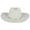 Off White, variant on David & Young Faux Suede Fedora Hat with Gold Hatband (Women)
