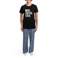 thumbnail image 4 of CafePress - Best Sister Ever Pajamas - Women's Short Sleeve Print T-Shirt and Pants Dark Cotton Pajama Set, 4 of 7