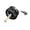 Black, variant on Compacts Circulating Fan With Low And Energy Efficient USB Power Portable Cooling Fan For Bird Cages And Small Pet