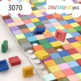 thumbnail image 2 of 200/330/660 piezas MOC Pixel Partículas Placa Lisa 1x1 DIY Bloques de Construcción Ladrillos Cuadrados Planos Halloween Navidad Niños Juguete 3070, 2 of 5