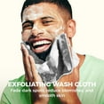 thumbnail image 5 of ZOMCHI 2 Count Wash Cloths, Exfoliating Washcloth with Dual Texture for Face and Body, Exfoliating Wash Cloth for Showering (Deep and Gentle), 5 of 7