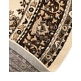 thumbnail image 6 of Unique Loom Reza Collection Area Rug - Washington (7' 10" Round Ivory/Black), 6 of 7
