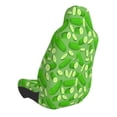 thumbnail image 2 of Wukai Green Cucumber Full Set Car Seat Covers with Soft Padding Universal Auto Front Seats Protector and Cushion Mat, 2 of 5