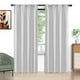 thumbnail image 1 of Cortinas Blackout Blancas 52x96 Pulgadas, Juego de 2 Cortinas con Bolsillo para Barra, Aisladas Térmicamente, Decoración Sólida para el Hogar, Cortinas para Sala de Estar y Recámara, Privacidad Asegu, 1 of 7